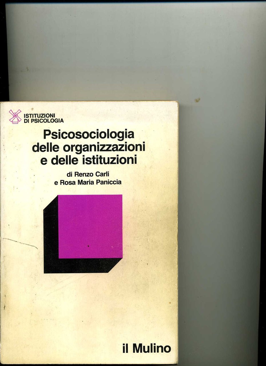 Psicosociologia Delle Organizzazioni E Delle Istituzioni | Immagine principale