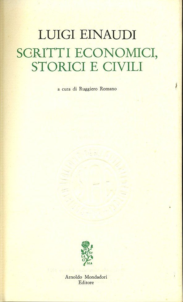 scritti economici storici e civili