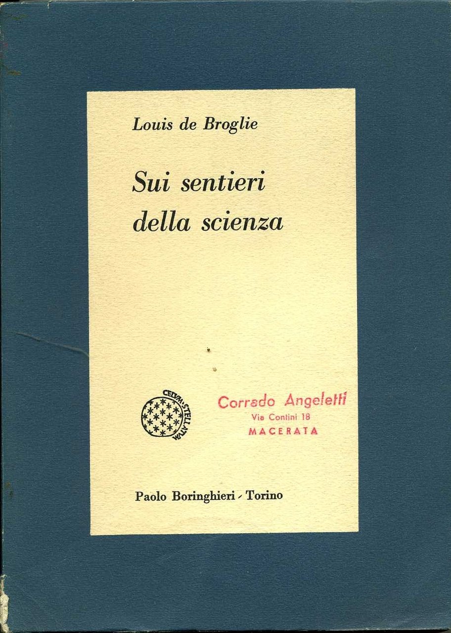 sui sentieri della scienza louis de broglie louis