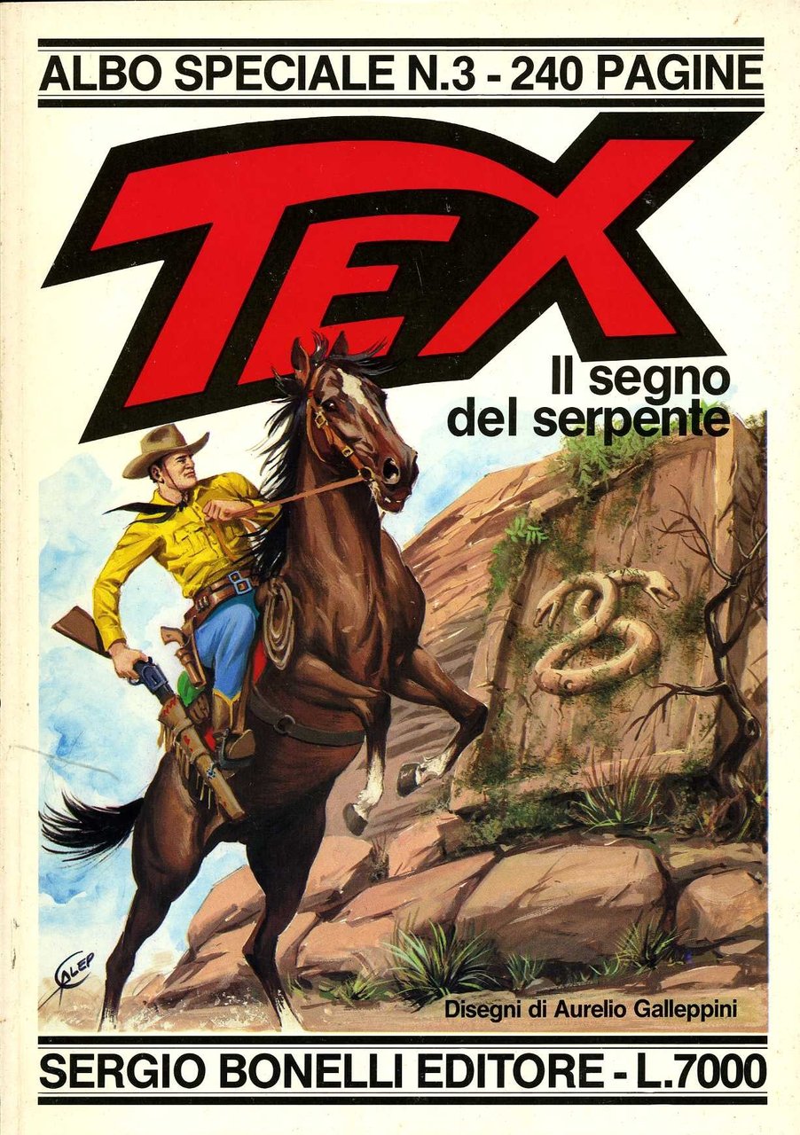 tex albo speciale n. 3 tex il segno del serpente | Immagine principale