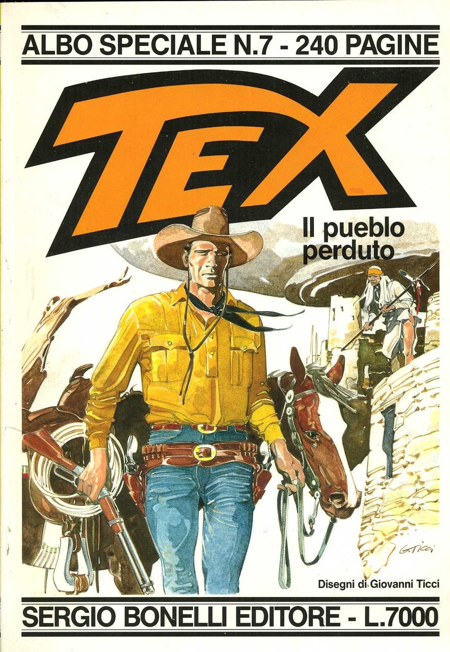 tex albo speciale n. 7 tex il pueblo perduto | Immagine principale