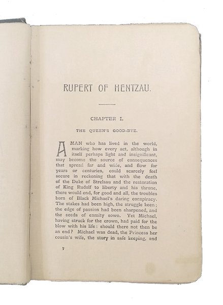 Rupert of Hentzau by Anthony Hope, being the sequel to …