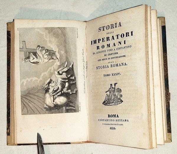 Storia degli imperatori romani da Augusto fino a Costantino che …