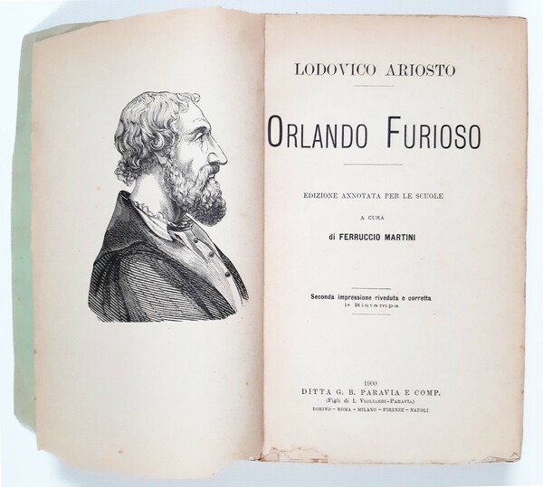 Orlando furioso. Ed. annotata per le scuole a cura di …