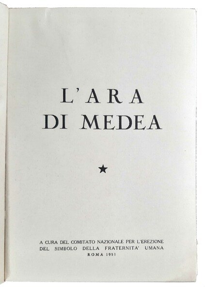 L'Ara di Medea - a cura del Comitato Nazionale per …