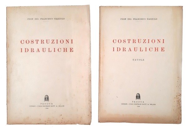 [1.]: Costruzioni idrauliche. [insieme con]: [2.]: Costruzioni idrauliche. Tavole. [insieme …