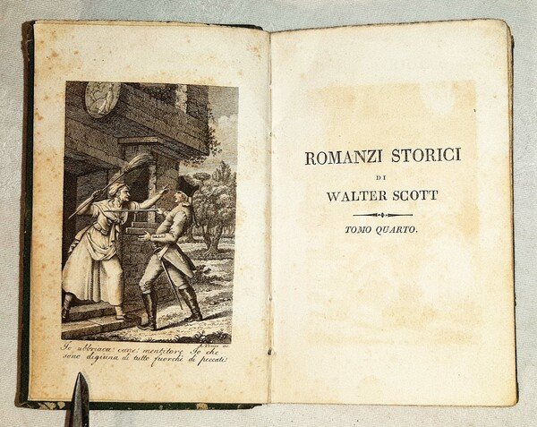 Le acque di S. Ronano. Romanzo storico di Walter Scott …