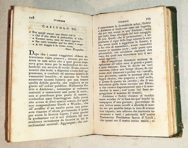 Ivanhoe ossia il ritorno del crociato di Walter Scott volgarizzato …