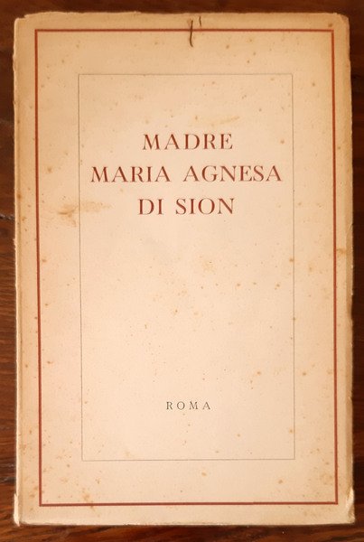 Madre Maria Agnesa di Sion