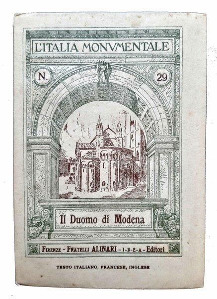 Il Duomo di Modena - L'Italia Monumentale - Collezione di …