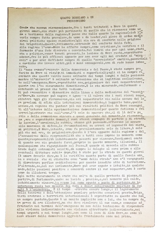 Aldo Moro. A dieci anni dal suo discorso ai Gruppi … | Immagine Gallery 5