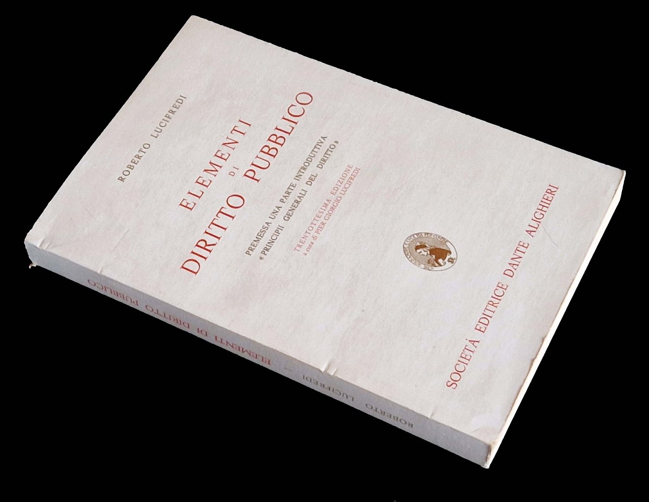 Elementi di diritto pubblico, premessa una parte introduttiva 'Principii generali … | Immagine principale