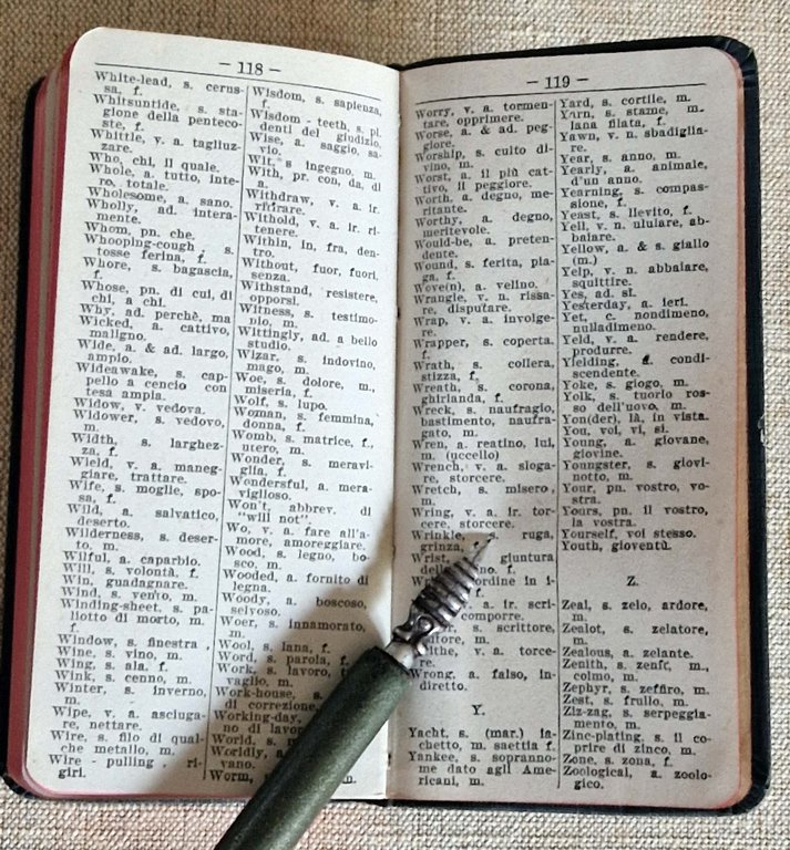 Hill's Italian-English dictionary: in two partes Italian-English. English-Italian. By J.E. … | Immagine Gallery 6