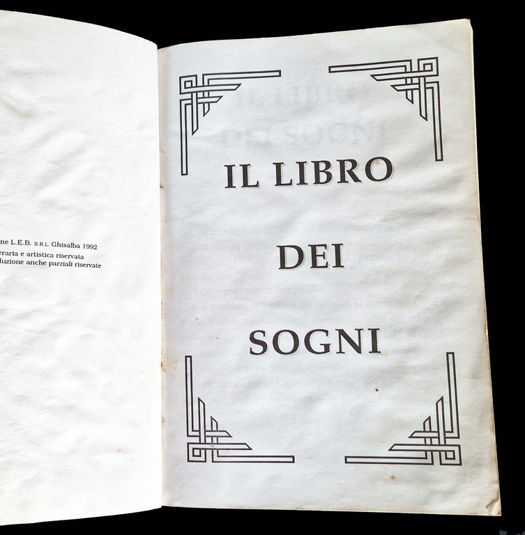 Il libro dei sogni. | Immagine Gallery 2