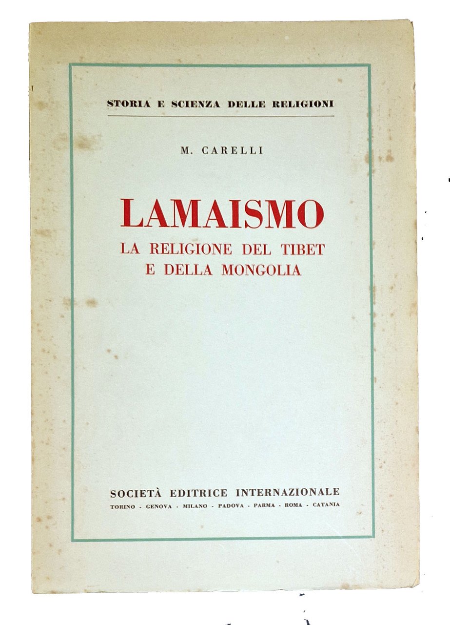 Lamaismo. La religione del Tibet e della Mongolia. | Immagine principale