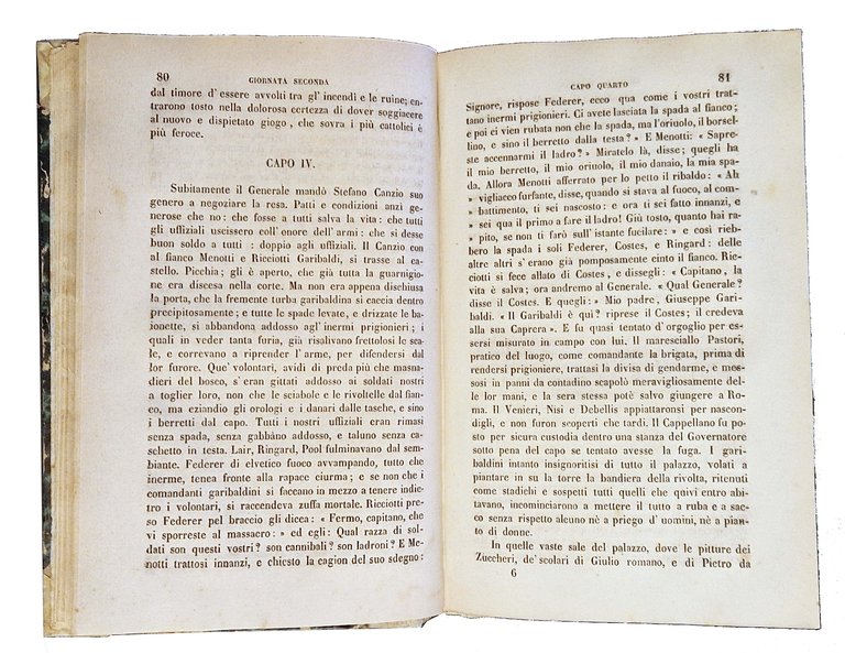 Le dieci giornate di Monte Rotondo. Rcconto storico del Prof. …