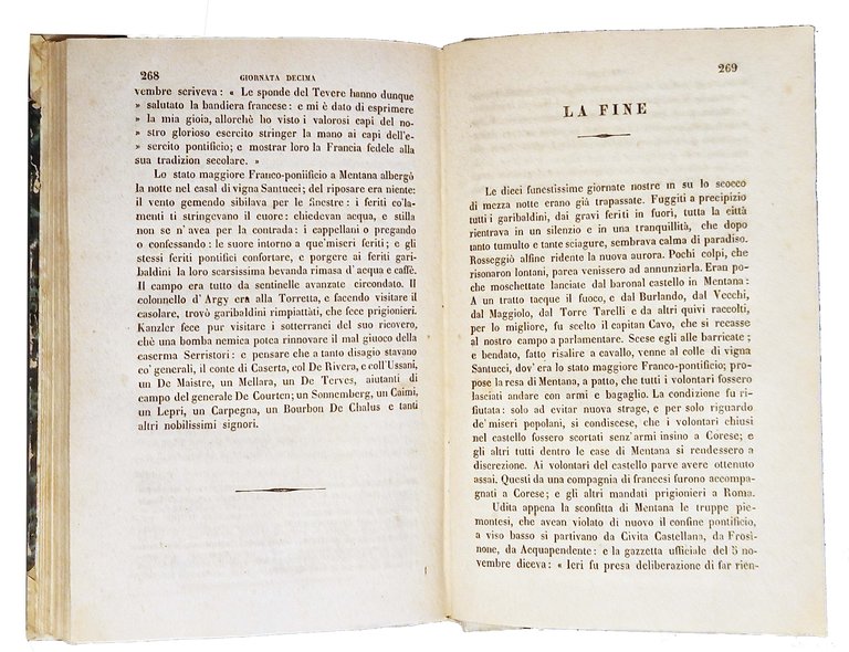Le dieci giornate di Monte Rotondo. Rcconto storico del Prof. …