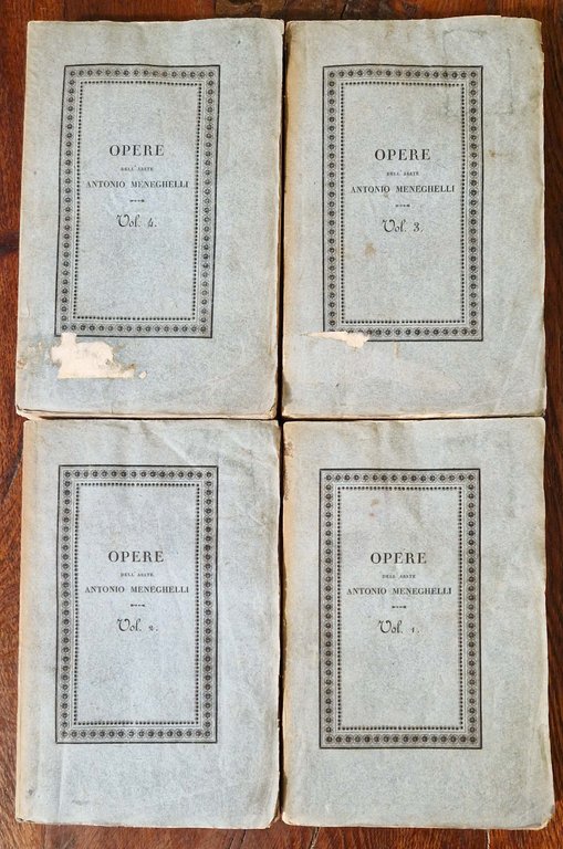 Opere dell'Abate Antonio Meneghelli, P. O. nella Imp. Regia Università … | Immagine Gallery 3