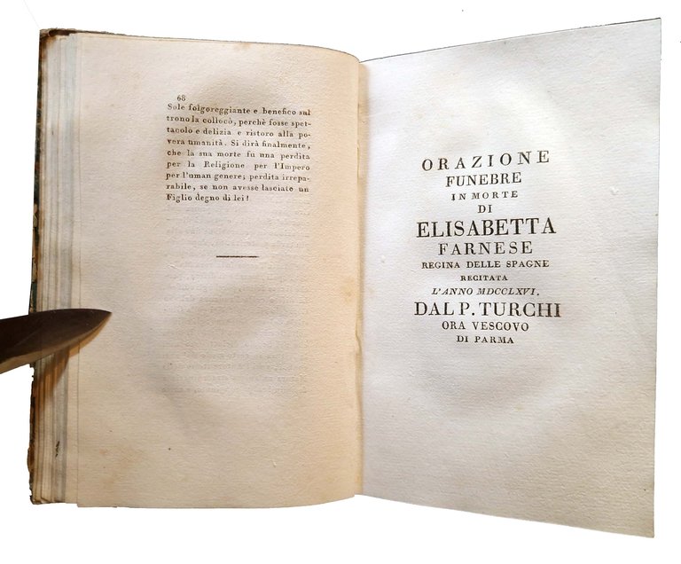 Orazioni funebri e Discorso sul segreto politico. Opere di monsignor …