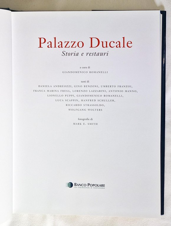 Palazzo Ducale, storia e restauri. | Immagine Gallery 4