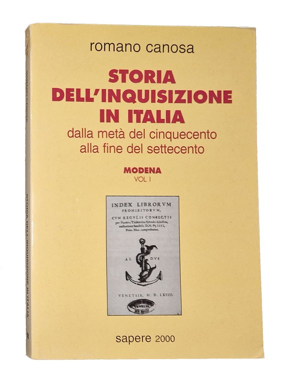 Storia dell'inquisizione in Italia dalla metà del cinquecento alla fine … | Immagine Gallery 2