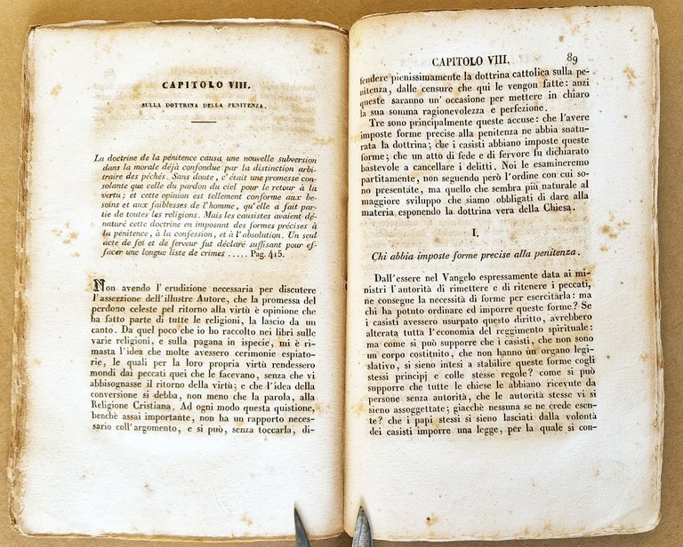 Sulla morale cattolica. Osservazioni di Alessandro Manzoni. Fascicolo primo (-secondo).