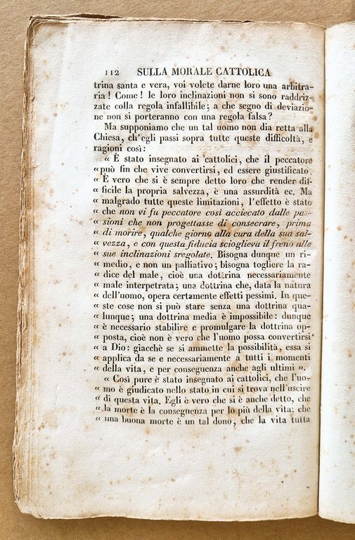 Sulla morale cattolica. Osservazioni di Alessandro Manzoni. Fascicolo primo (-secondo).