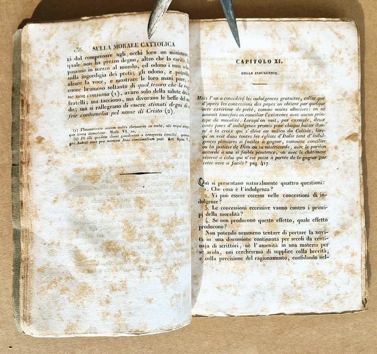 Sulla morale cattolica. Osservazioni di Alessandro Manzoni. Fascicolo primo (-secondo).