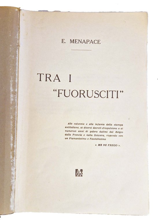 Tra i "fuorusciti".