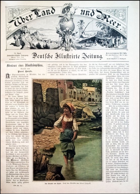 Ueber land und meer. Deutsche Illustrierte Zeitung. Band 75-76. | Immagine Gallery 3