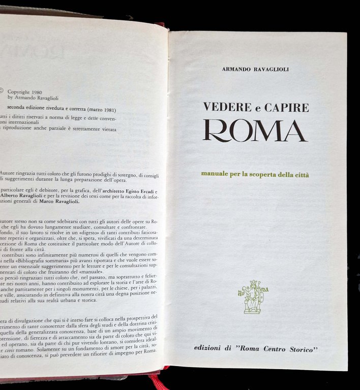 Vedere e capire Roma: Manuale per la scoperta della città. | Immagine Gallery 2
