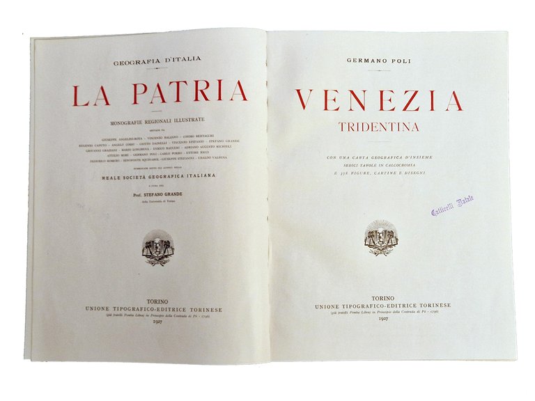 Venezia Tridentina, con una carta geografica d'insieme, sedici tavole in …