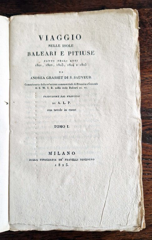 Viaggio nelle isole Baleari e Pitiuse fatto negli anni 1801, … | Immagine Gallery 4
