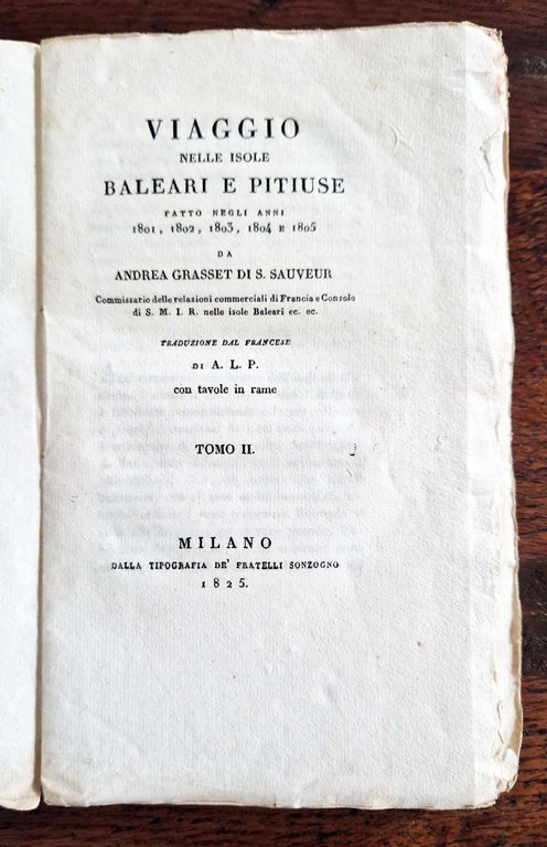 Viaggio nelle isole Baleari e Pitiuse fatto negli anni 1801, … | Immagine Gallery 7