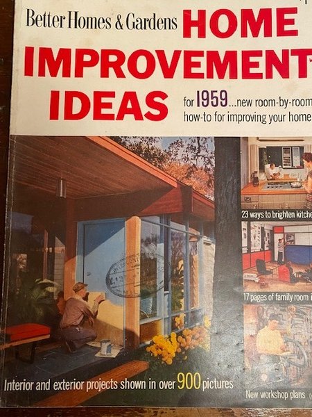 BETTER HOMES AND GARDENS. Home improvement Ideas 1959