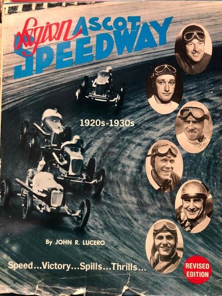 LEGION ASCOT SPEEDWAY 1920s-1930s.
