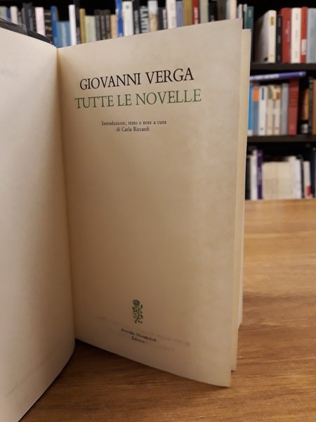 TUTTE LE NOVELLE.