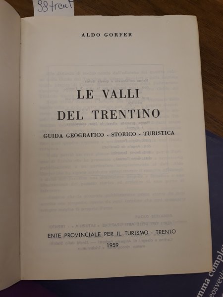 LE VALLI DEL TRENTINO.