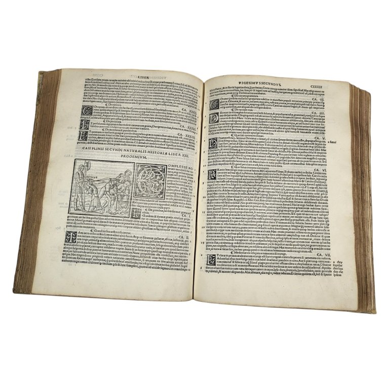NATURALIS HISTORIÆ LIBRI XXXVII E CASTIGATIONIBUS HERMOLAI BARBARI