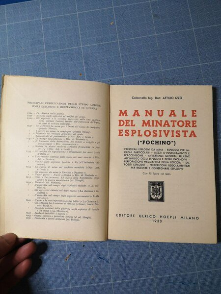 Manuale del minatore esplosivista