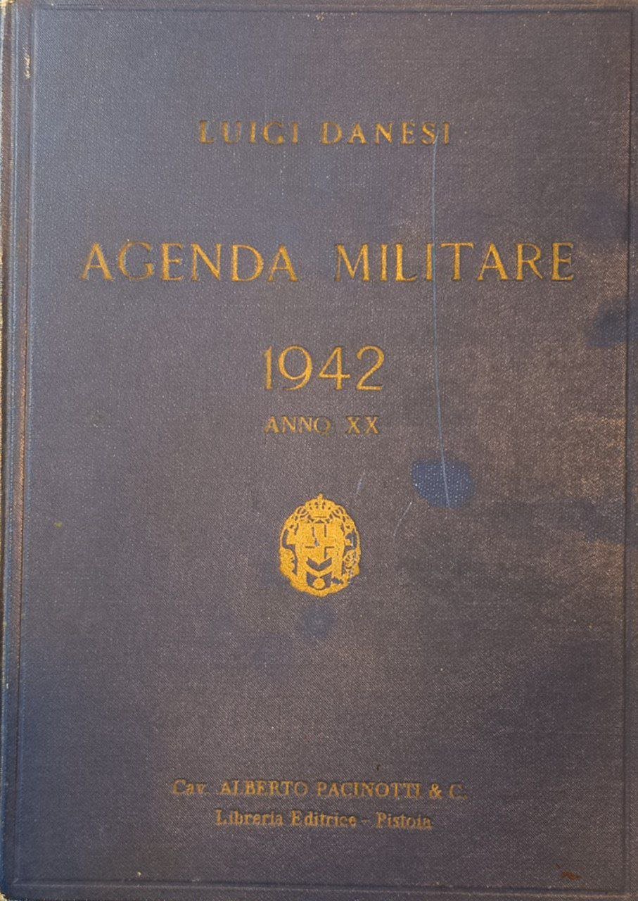 Agenda Militare 1942. Anno XX.