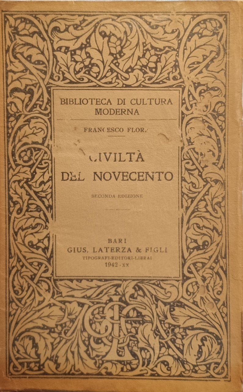 Civiltà del Novecento | Immagine principale