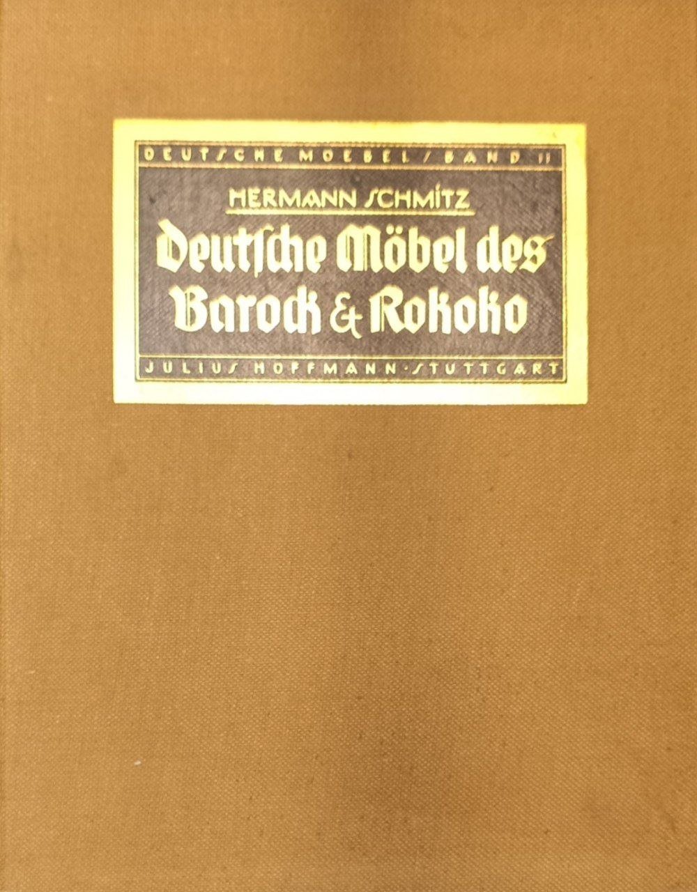 Deutsche Möbel des Barock und Rokoko | Immagine principale