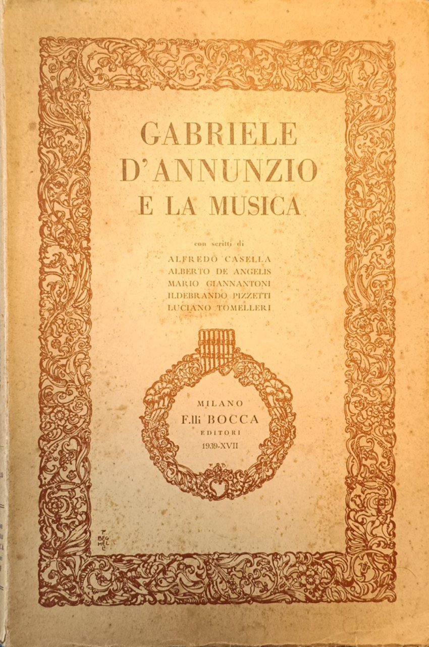 Gabriele D'Annunzio e la musica | Immagine principale