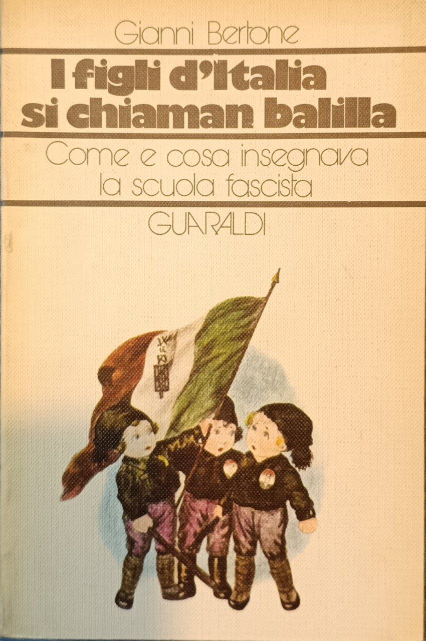 I figli d'Italia si chiaman Balilla: come e cosa insegnava … | Immagine principale