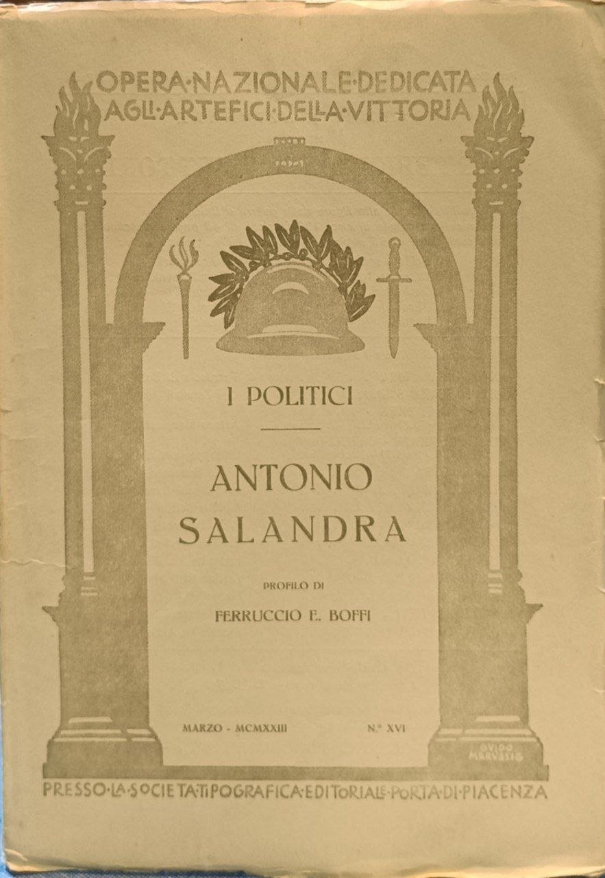 I politici. Antonio Salandra | Immagine principale