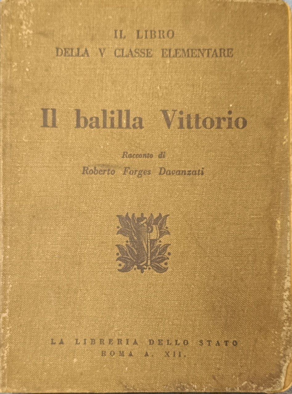 Il balilla Vittorio | Immagine principale