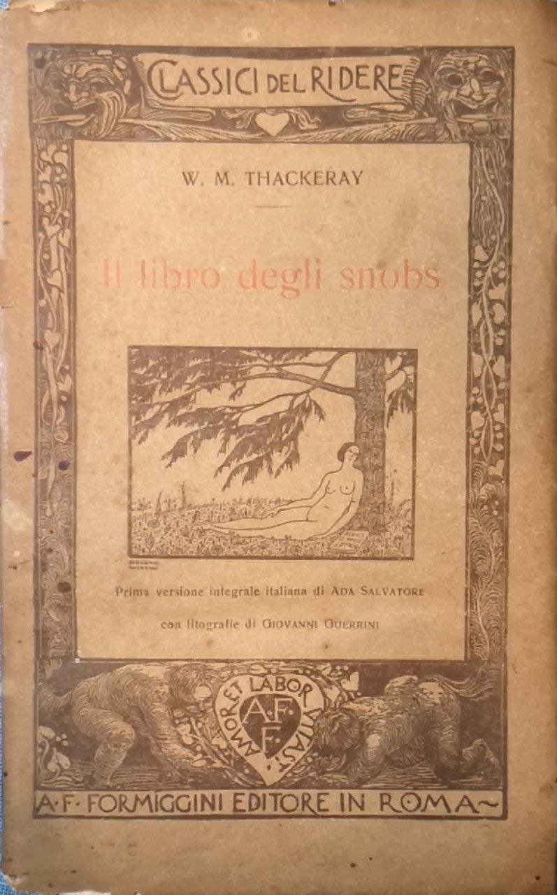 Il libro degli snobs