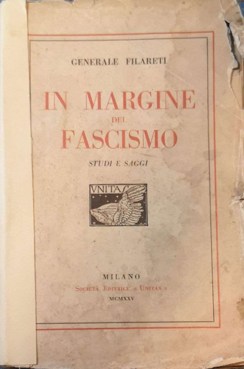 In margine del fascismo