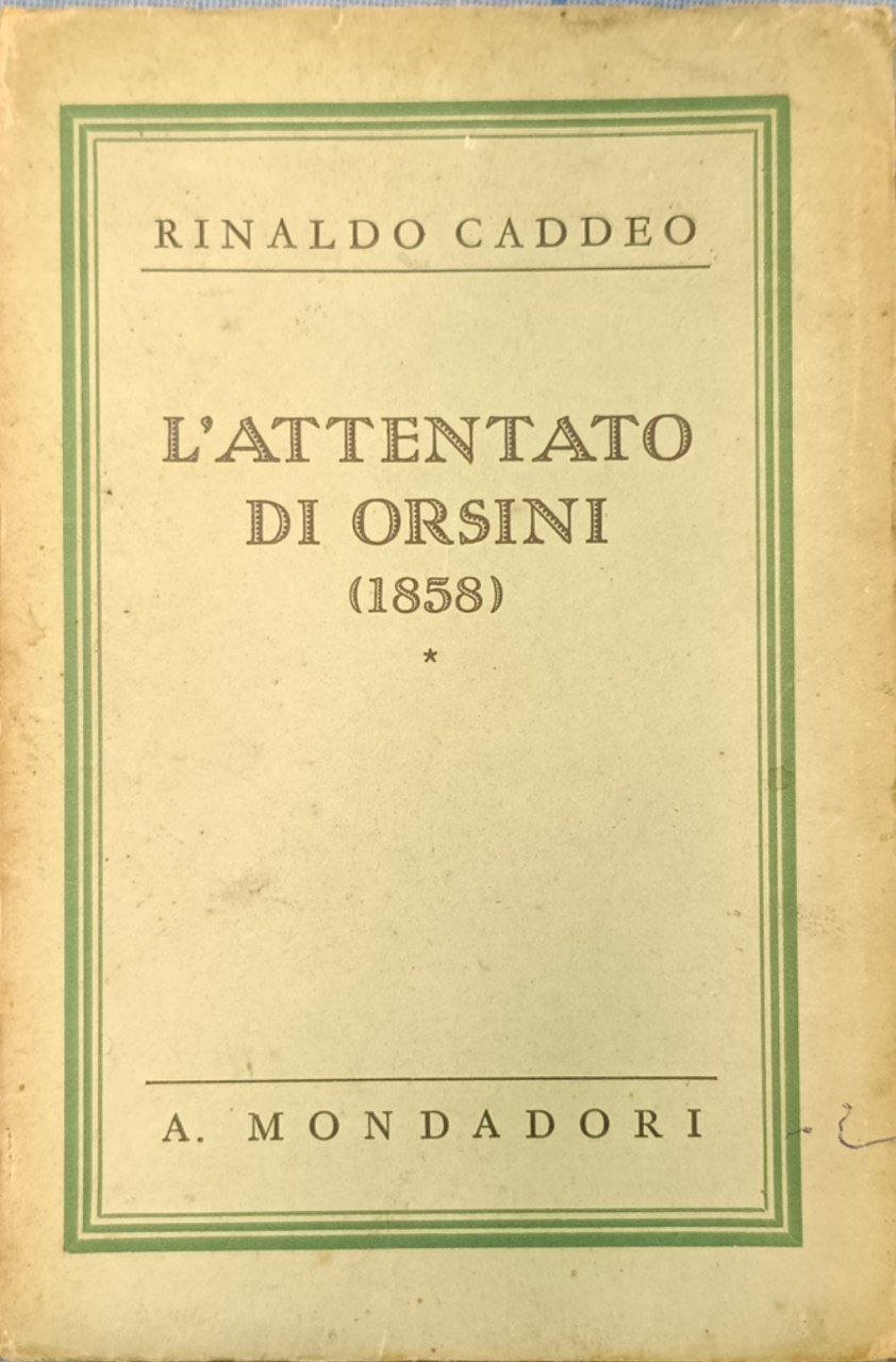 L'attentato di Orsini: 1858 | Immagine principale